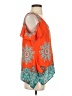 Venus 100% Polyester Orange Sleeveless Blouse Size S - photo 4