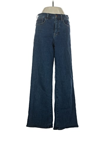 Madewell The Wide-Leg Jean in Super Stretch Denim (view 1)