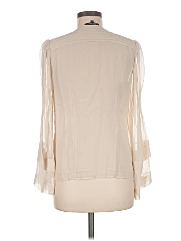 Nanette Lepore Long Sleeve Silk Top (view 2)