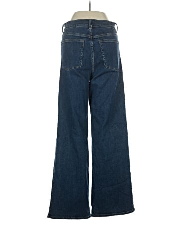 Madewell The Wide-Leg Jean in Super Stretch Denim (view 2)