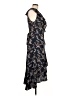 Max Studio Paisley Black Casual Dress Size L - photo 4