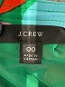 J.Crew 100% Polyester Tropical Green Casual Skirt Size 00 - photo 4
