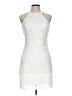 Lulus 100% Polyester White Cocktail Dress Size L - photo 1