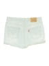 Levi's Stripes Blue Denim Shorts Size 14R - photo 2
