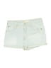 Levi's Stripes Blue Denim Shorts Size 14R - photo 1