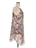 CAbi 100% Polyester Paisley Pink Tan Cocktail Dress Size XL - photo 4
