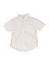 Old Navy Solid Ivory Short Sleeve Button-Down Shirt Size 5 - photo 1