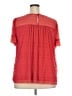 Max Studio Red Short Sleeve Blouse Size 2X - photo 2