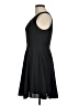 Express 100% Polyester Solid Black Casual Dress Size 6 - photo 5