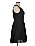 Express 100% Polyester Solid Black Casual Dress Size 6 - photo 4