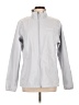Columbia 100% Polyester Solid Silver Windbreaker Size L - photo 1