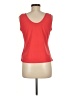 Clara Sun Woo Red Sleeveless Top Size M - photo 2
