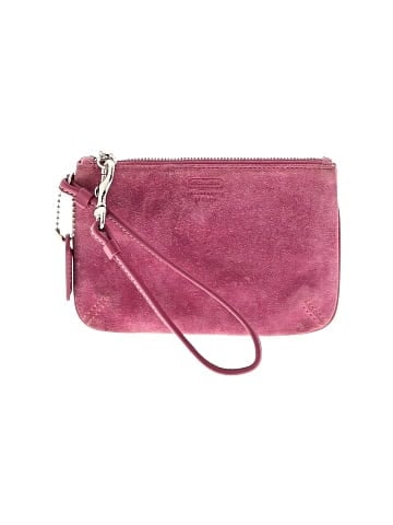 Coach Factory Leather Wristlet (view 1)