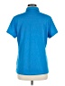 Lands' End 100% Polyester Blue Short Sleeve Top Size M - photo 2