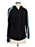 Coldwater Creek Color Block Teal Track Jacket Size M - photo 1