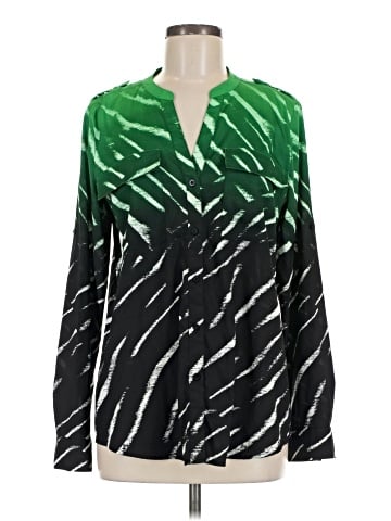 Calvin Klein Long Sleeve Blouse (view 1)
