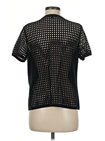 Lafayette 148 New York Short Sleeve Blouse (view 2)