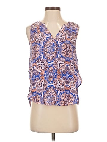 Parker Sleeveless Silk Top (view 1)