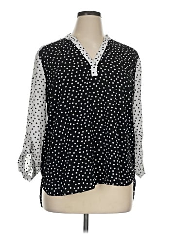 Tacera 3/4 Sleeve Blouse (view 1)
