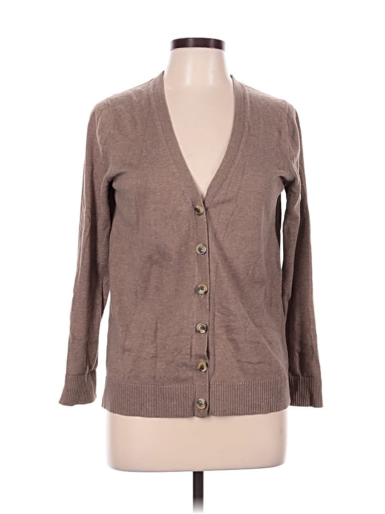 Pre-owned Gap Outlet Cardigan Sweater In Brown