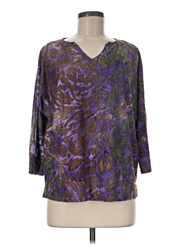 Westbound 3/4 Sleeve Blouse (view 1)