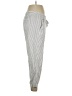 Gap Stripes Silver Casual Pants Size XL - photo 4