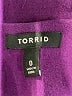 Torrid Purple Coat Size Lg Plus (0) - photo 6