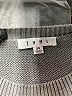 THML 100% Cotton Chevron-herringbone Gray Pullover Sweater Size XS - photo 7
