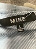 Mine 100% Polyester Blue Zip Up Hoodie Size L - photo 7