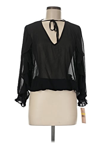 NANETTE Nanette Lepore 3/4 Sleeve T-Shirt (view 1)