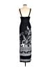 Snap Paisley Black Casual Dress Size M - photo 2