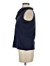 J. McLaughlin Blue Sleeveless Blouse Size S - photo 5