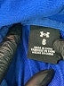 Under Armour 100% Polyester Blue Windbreaker Size 6 - photo 3