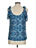 Soma Blue Sleeveless Blouse Size M - photo 2