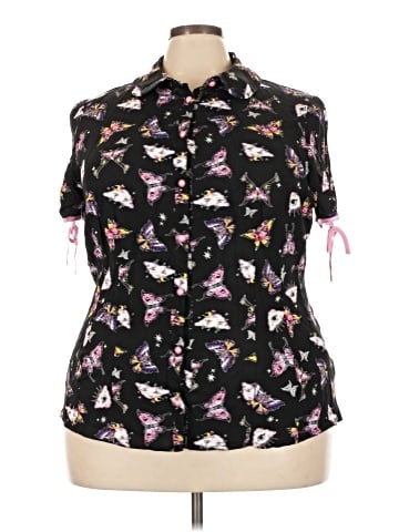 Hell Bunny Short Sleeve Blouse (view 1)
