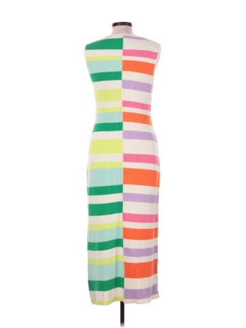 Flat White Casual Dress (view 2)