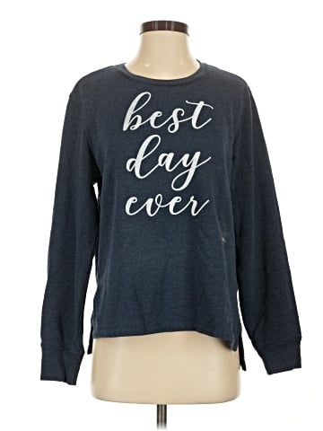 Positivitees Pullover Sweater (view 1)