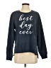 Positivitees Blue Pullover Sweater Size S - photo 1