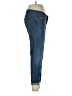 Gap Chevron-herringbone Blue Jeans Size 30R Waist - photo 4