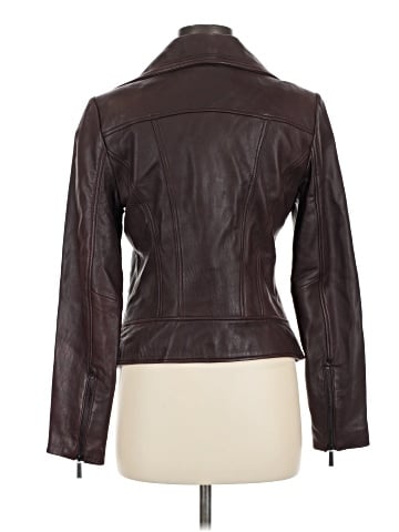 MICHAEL Michael Kors Leather Jacket (view 2)