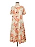 Lularoe Floral Tan Casual Dress Size S - photo 1