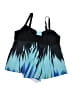 Unbranded Tie-dye Blue Swimsuit Top Size 3X - photo 2