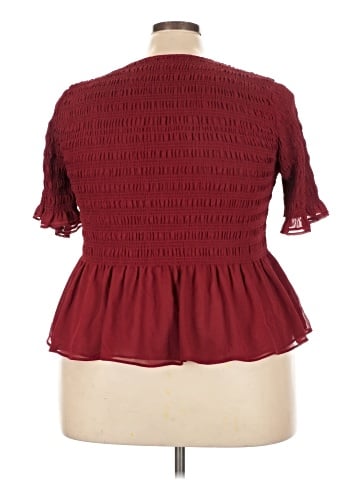 Torrid 3/4 Sleeve Blouse (view 2)