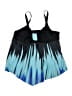 Unbranded Tie-dye Blue Swimsuit Top Size 3X - photo 1