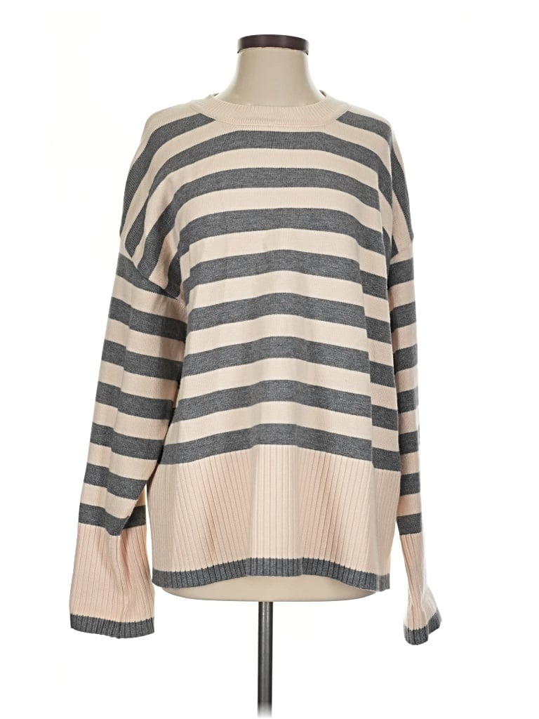 Pre-owned Entro Pullover Sweater In Tan