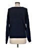 T Tahari Solid Blue Pullover Sweater Size M - photo 2
