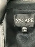 Xscape Solid Black Cocktail Dress Size 10 - photo 4