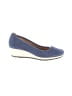 Naturalizer Blue Wedges Size 7 (wide) - photo 1
