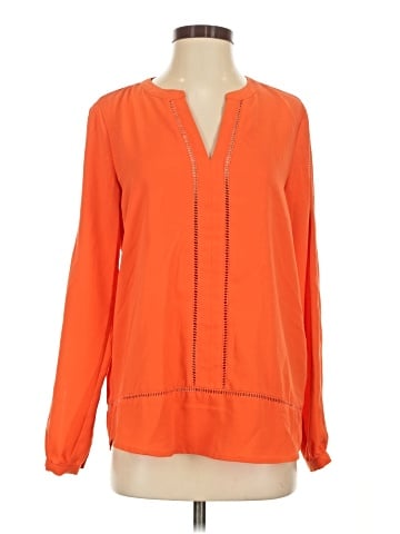 MICHAEL Michael Kors Long Sleeve Blouse (view 1)