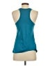 Nike 100% Polyester Teal Active Tank Size S - photo 2